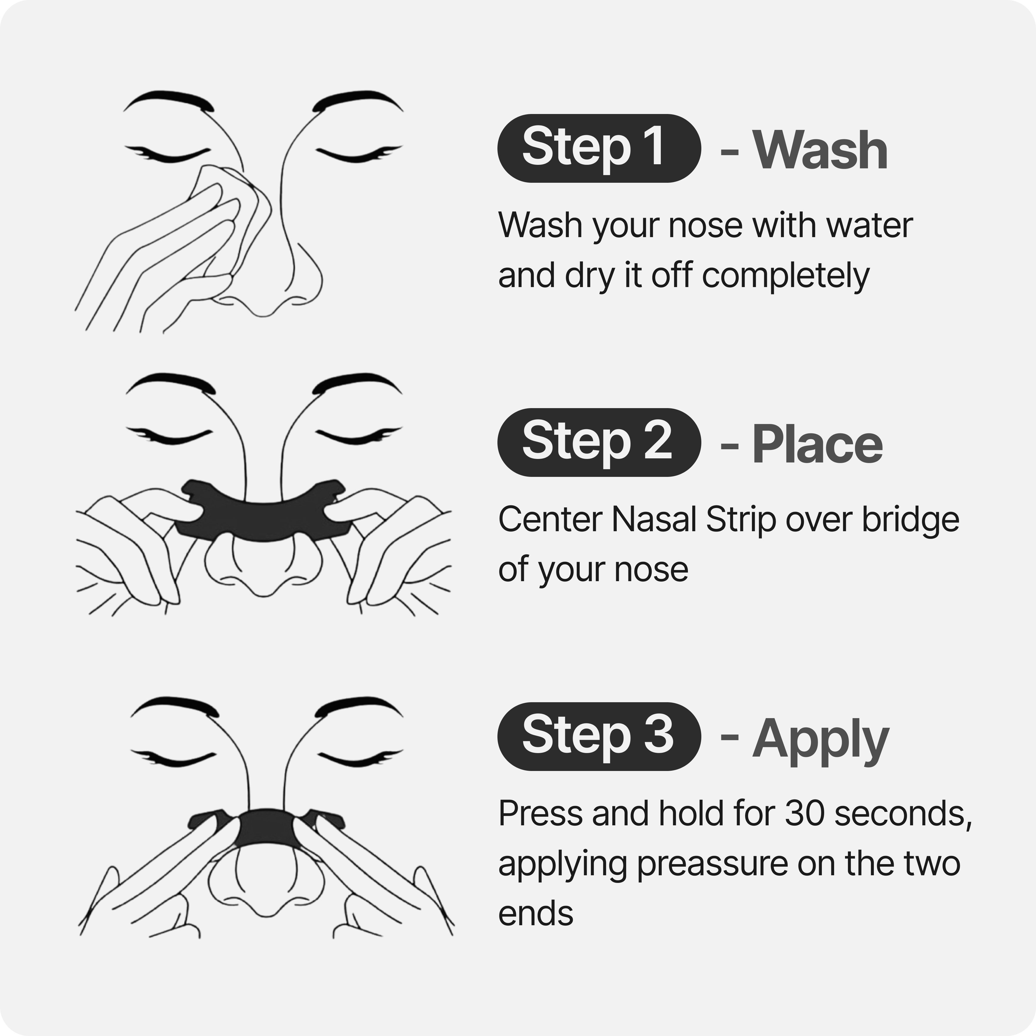 HeyStrips.® - Nasal Breathing Strips